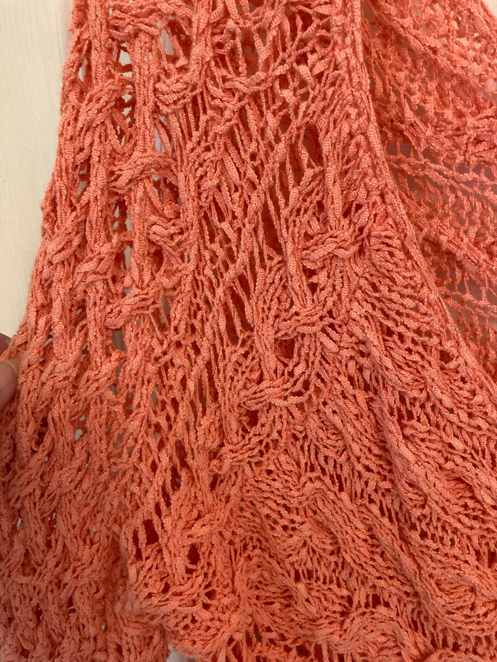 Free People Coral Open-Knit Top - Picture 4 of 7